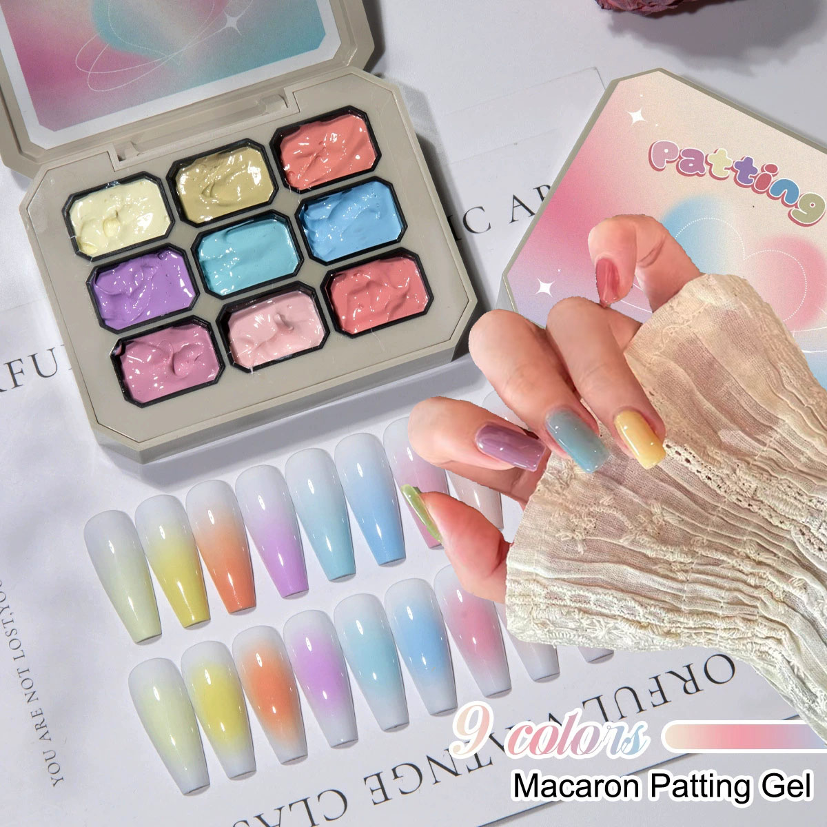 Nail Art Halal - جل طلاء أظافر ماتي بلون واحد