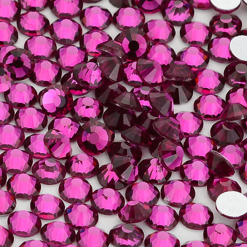 فوشيا مشرق SS3-SS50 الزجاج الك - مراجعة Nail Art Fuchsia وسعره