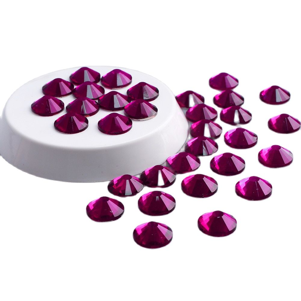 فوشيا مشرق SS3-SS50 الزجاج الك - مراجعة Nail Art Fuchsia وسعره
