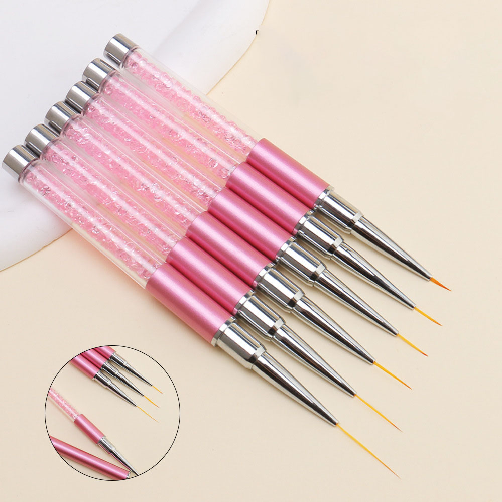 مجموعة من 6 أقلام رسم خطوط فرن - مراجعة Nail Art Kaki وسعره