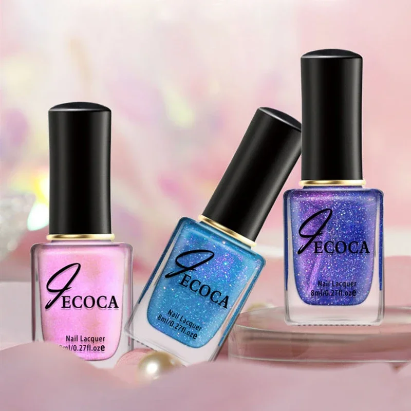 الليزر بريق طلاء الأظافر قوس ق - مراجعة Nail Art Rainbow وسعره