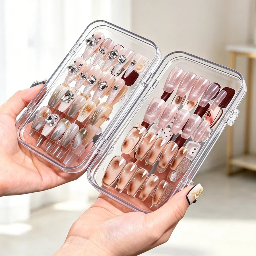 صندوق تخزين شفاف قابل للطي لأظ - مراجعة Nail Art Kaki وسعره