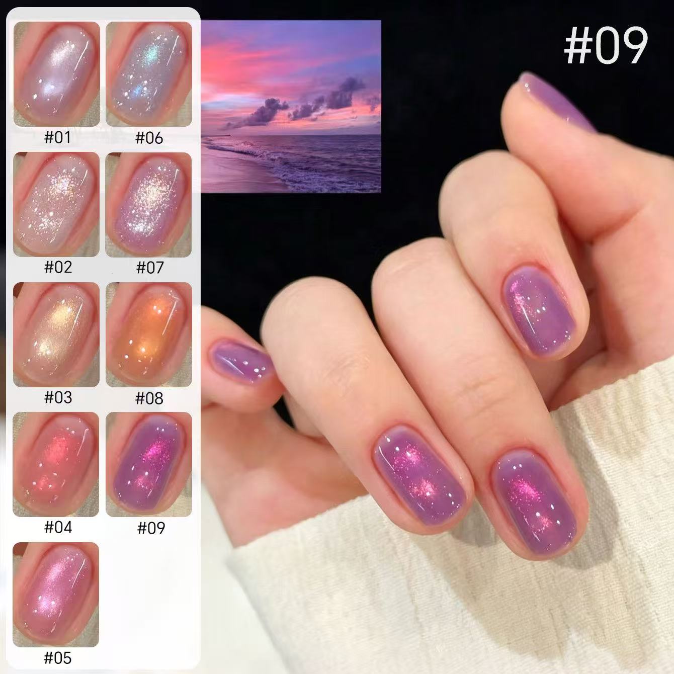 طلاء أظافر جل MIANEL 2026 باتا - مراجعة Nail Art Rainbow وسعره